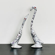 Load image into Gallery viewer, Pair of Swans Silver 16.5cm