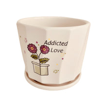 Load image into Gallery viewer, Ceramic Planter - Addicted Love