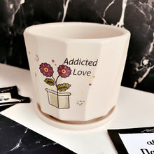 Load image into Gallery viewer, Ceramic Planter - Addicted Love