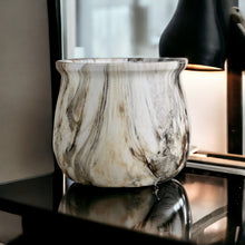 Load image into Gallery viewer, Marble Glazed Planters - Brown