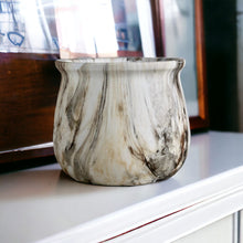 Load image into Gallery viewer, Marble Glazed Planters - Brown