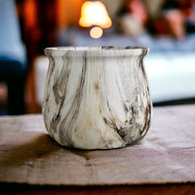 Load image into Gallery viewer, Marble Glazed Planters - Brown