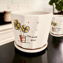 Load image into Gallery viewer, Ceramic Planter - The Coming of Love