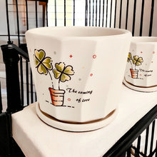 Load image into Gallery viewer, Ceramic Planter - The Coming of Love
