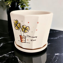 Load image into Gallery viewer, Ceramic Planter - The Coming of Love