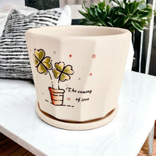 Load image into Gallery viewer, Ceramic Planter - The Coming of Love