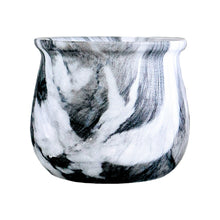 Load image into Gallery viewer, Marble Glazed Planter - D Grey