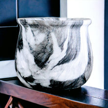 Load image into Gallery viewer, Marble Glazed Planter - D Grey