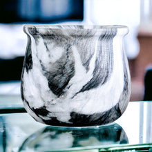 Load image into Gallery viewer, Marble Glazed Planter - D Grey