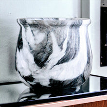 Load image into Gallery viewer, Marble Glazed Planter - D Grey