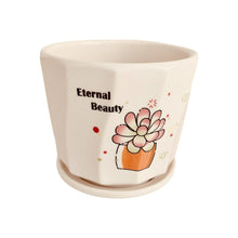 Load image into Gallery viewer, Ceramic Planter - Eternal Beauty