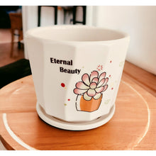 Load image into Gallery viewer, Ceramic Planter - Eternal Beauty
