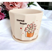 Load image into Gallery viewer, Ceramic Planter - Eternal Beauty