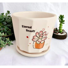 Load image into Gallery viewer, Ceramic Planter - Eternal Beauty