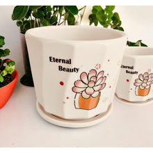 Load image into Gallery viewer, Ceramic Planter - Eternal Beauty