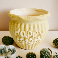 Load image into Gallery viewer, Happy Planter