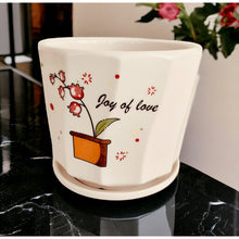Load image into Gallery viewer, Ceramic Planter - Joy of Love