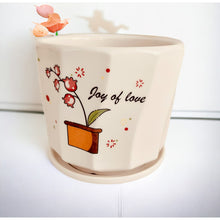 Load image into Gallery viewer, Ceramic Planter - Joy of Love