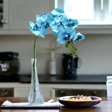Load image into Gallery viewer, Artificial Orchid Flowers Blue
