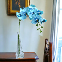 Load image into Gallery viewer, Artificial Orchid Flowers Blue