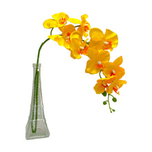Load image into Gallery viewer, Artificial Orchid Flowers Yellow