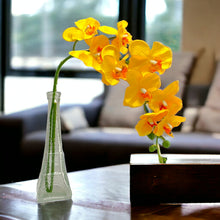 Load image into Gallery viewer, Artificial Orchid Flowers Yellow