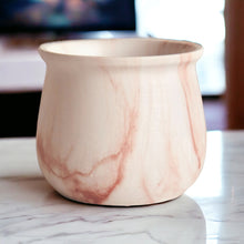 Load image into Gallery viewer, Marble Glazed Planters - Pink