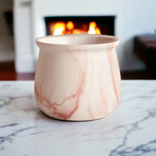 Load image into Gallery viewer, Marble Glazed Planters - Pink