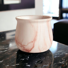 Load image into Gallery viewer, Marble Glazed Planters - Pink