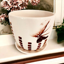 Load image into Gallery viewer, 4" Planter with Saucer - Butterfly