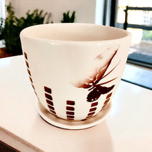 Load image into Gallery viewer, 4" Planter with Saucer - Butterfly