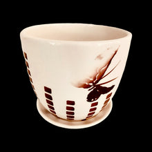 Load image into Gallery viewer, 4" Planter with Saucer - Butterfly