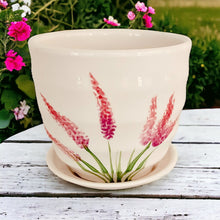 Load image into Gallery viewer, 4" Planter with Saucer - Pink
