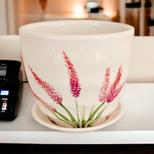 Load image into Gallery viewer, 4" Planter with Saucer - Pink