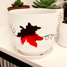 Load image into Gallery viewer, 4" Planter with Saucer - Red