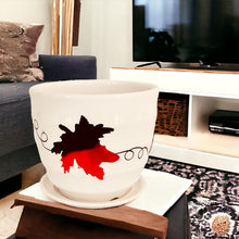 Load image into Gallery viewer, 4" Planter with Saucer - Red