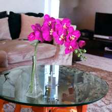 Load image into Gallery viewer, Artificial Orchid Flowers Purple