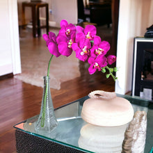 Load image into Gallery viewer, Artificial Orchid Flowers Purple
