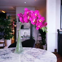 Load image into Gallery viewer, Artificial Orchid Flowers Purple
