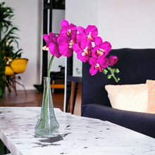 Load image into Gallery viewer, Artificial Orchid Flowers Purple