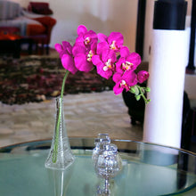 Load image into Gallery viewer, Artificial Orchid Flowers Purple