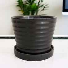 Load image into Gallery viewer, Classic Ceramic Planters - Black
