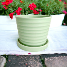 Load image into Gallery viewer, Classic Ceramic Planters - Lt Green