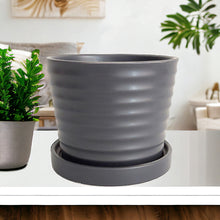 Load image into Gallery viewer, Classic Ceramic Planters - Grey