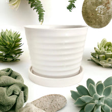 Load image into Gallery viewer, Classic Ceramic Planters - White
