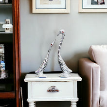 Load image into Gallery viewer, Pair of Swans Silver 16.5cm