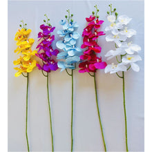 Load image into Gallery viewer, Artificial Orchid Flowers Red