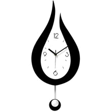 Load image into Gallery viewer, Water Drop Shape Wall Clock