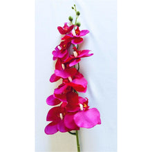 Load image into Gallery viewer, Artificial Orchid Flowers Red
