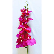 Load image into Gallery viewer, Artificial Orchid Flowers Red